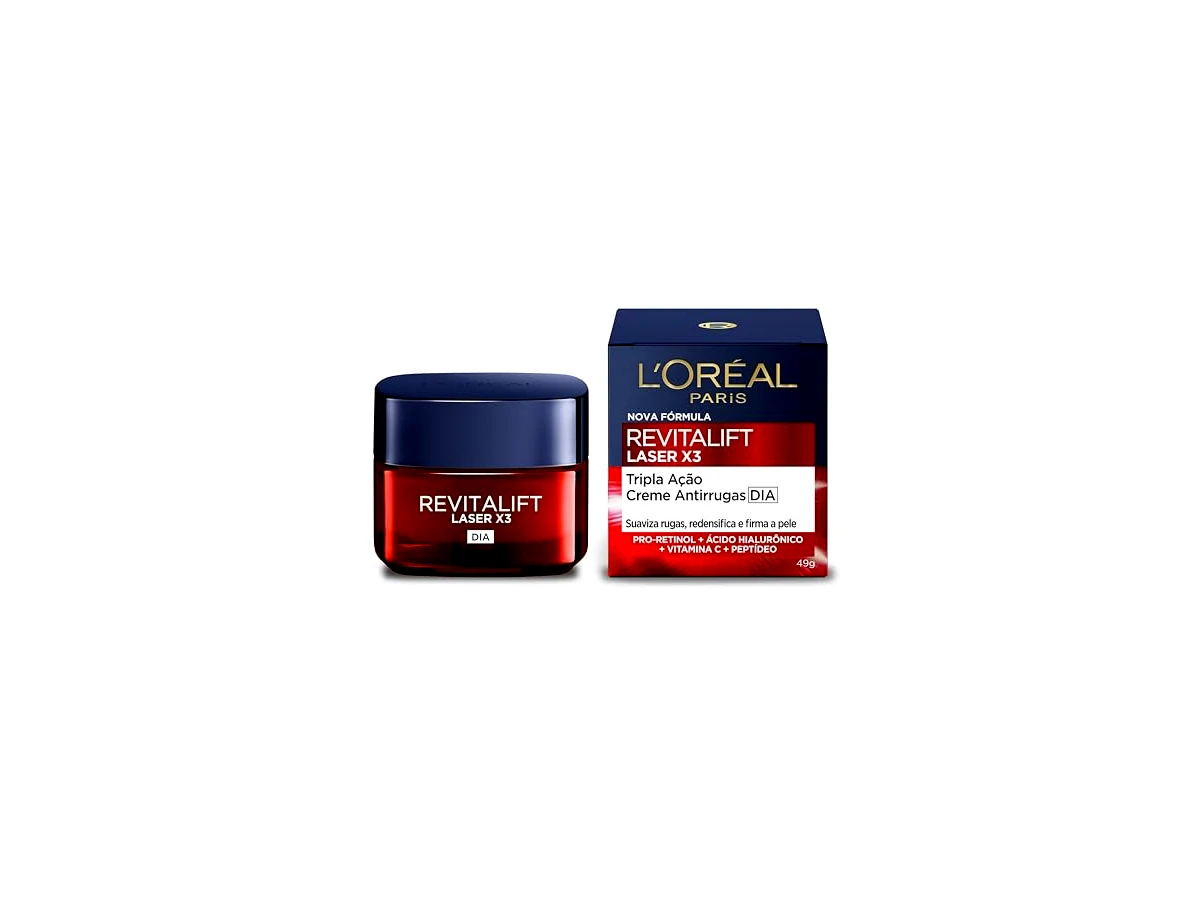 L'Oréal Paris Revitalift Laser X3 Creme Antissinais Diurno FPS 20 50ml