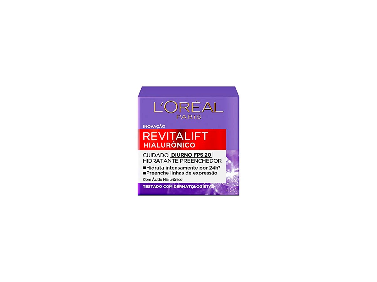 L'Oréal Paris Revitalift Hialurônico Cuidado Diurno FPS 20 49g