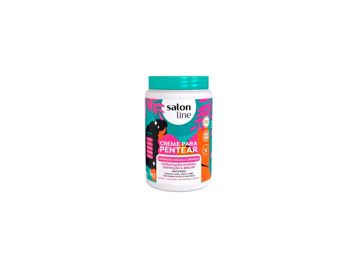Creme para Pentear Salon Line Definição Máxima Liberado 1Kg
