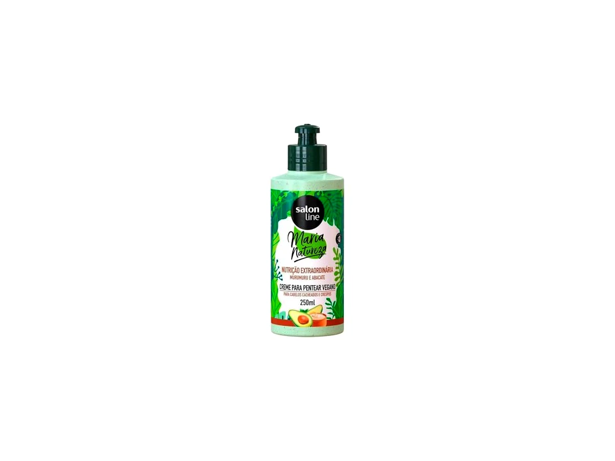 Creme para Pentear Salon Line Maria Natureza Nutrição Extraordinária Óleo de Rícino e Vitamina C 250ml