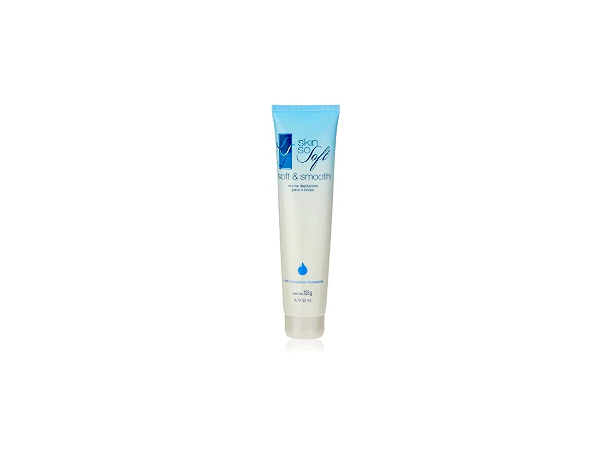Avon Skin So Soft Creme Depilatório para o Corpo Suave com Óleo de Semente de Jojoba - 125g