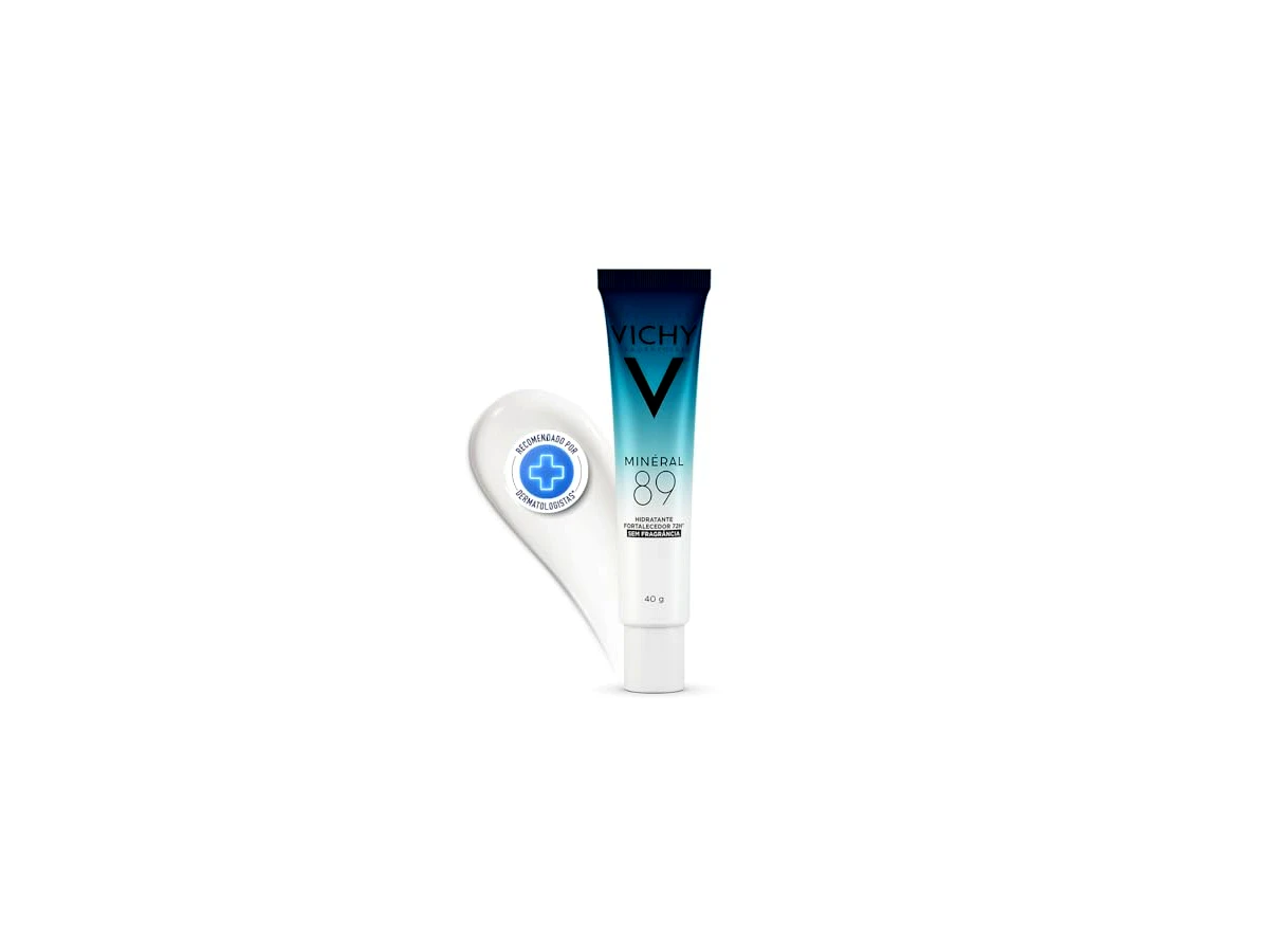 Vichy Minéral 89 Creme Hidratante Fortificante Sem Fragrância 40ml