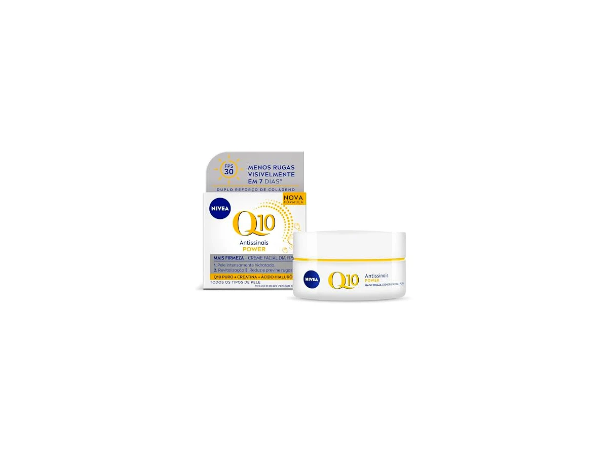 Nivea Creme Facial Antissinais Dia Q10 Power FPS 30