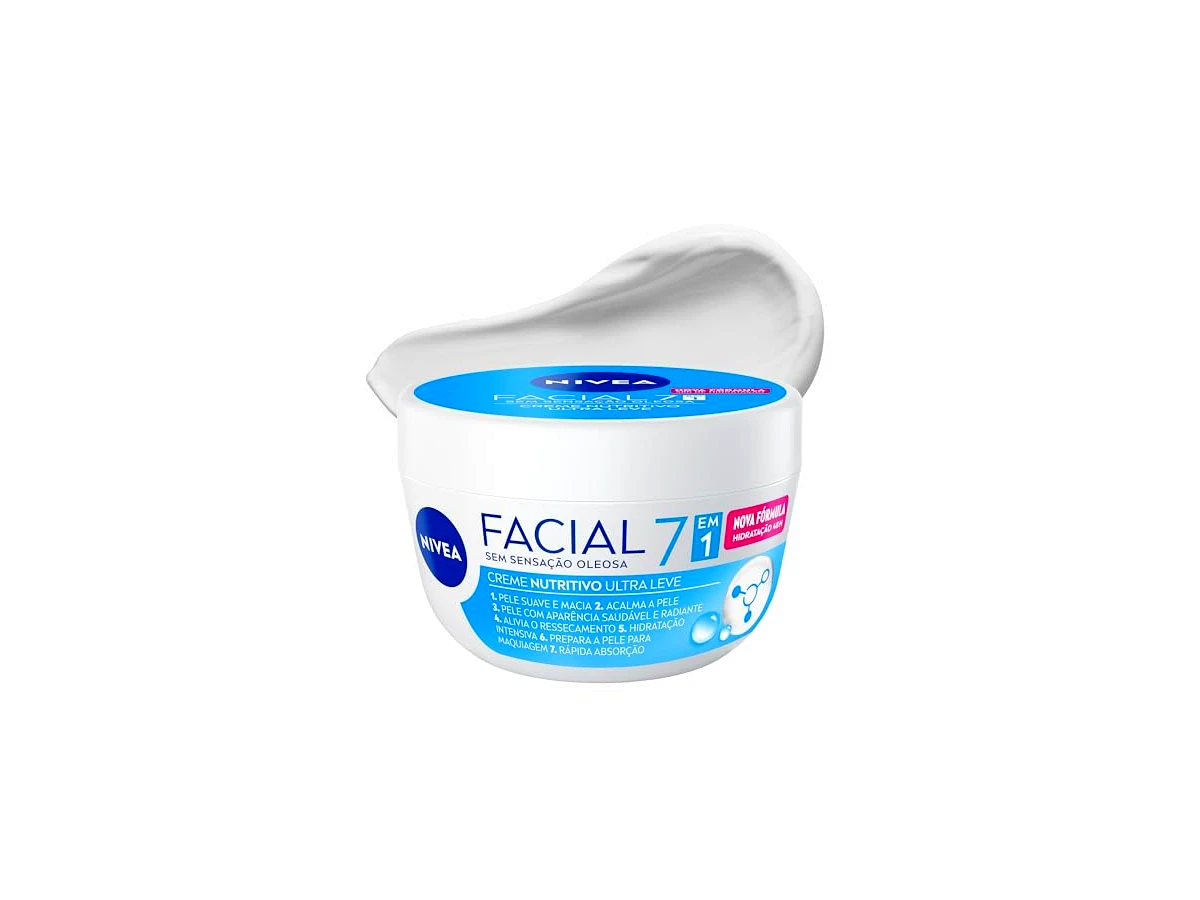 Nivea Creme Facial Nutritivo Hidratação Profunda