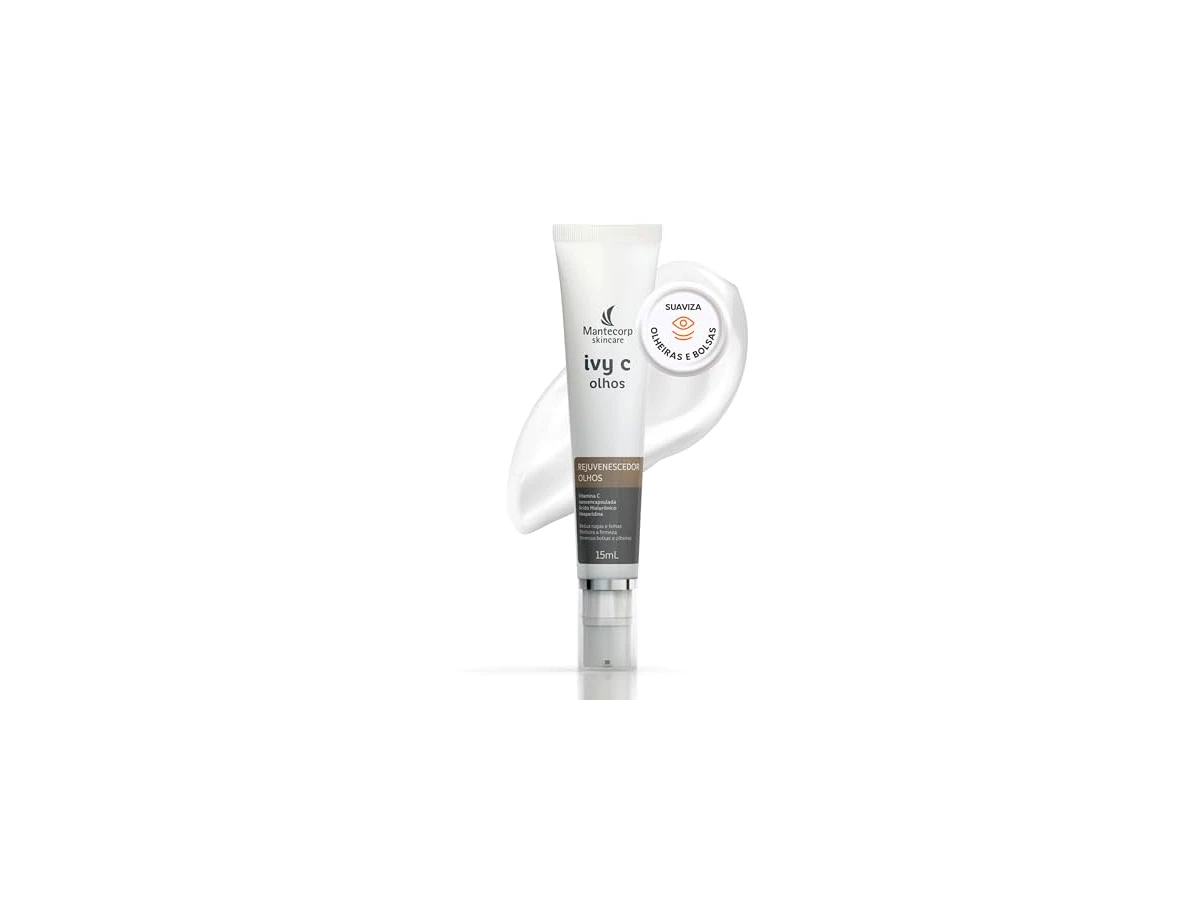 Creme Rejuvenescedor para a Área dos Olhos Mantecorp Skincare Ivy C Olhos 15g