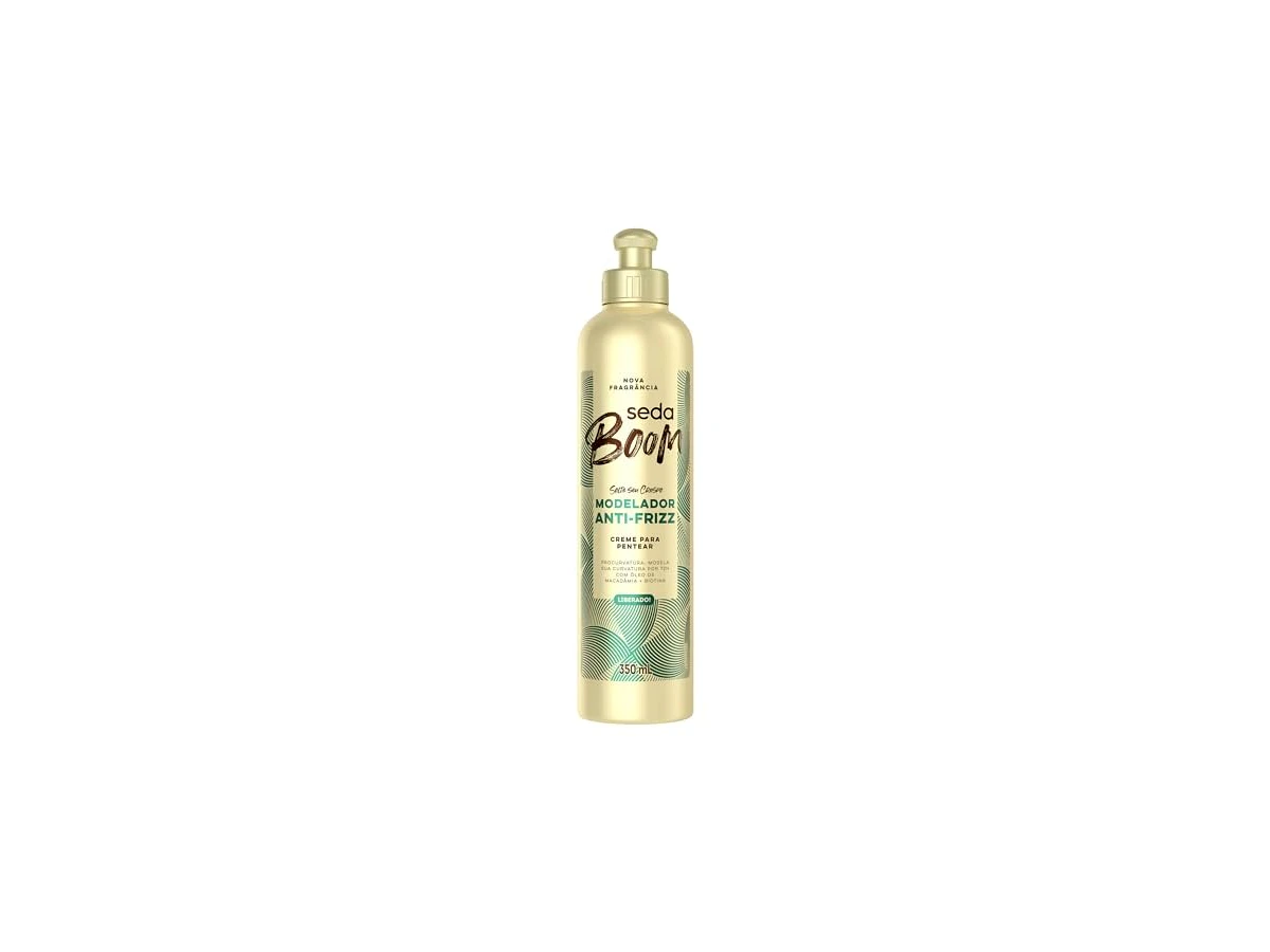 Creme para Pentear Seda Boom Crespo com Óleo de Coco e Manteiga de Karité 350ml