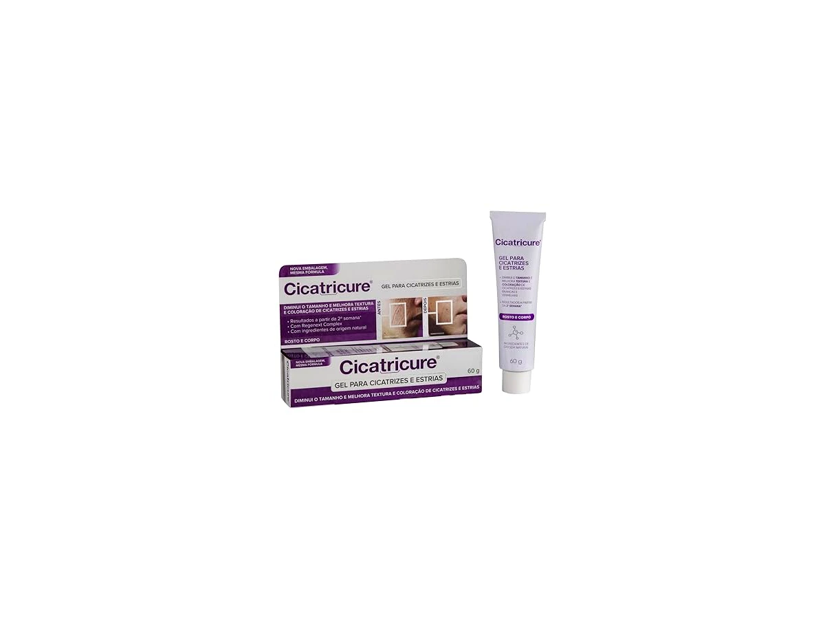 Cicatricure Gel Tratamento para Cicatrizes e Estrias (60g)