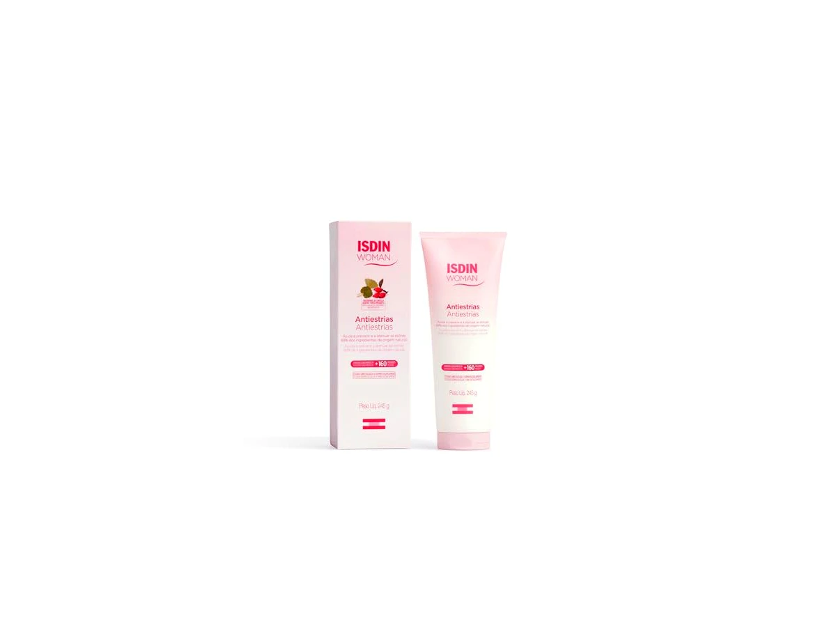 Isdin Woman Antiestrias Creme Corporal Absorção Rápida 250ml