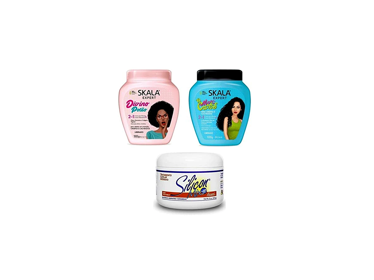 Creme de Tratamento 2 em 1 Skala Expert Crespo Divino 1000g