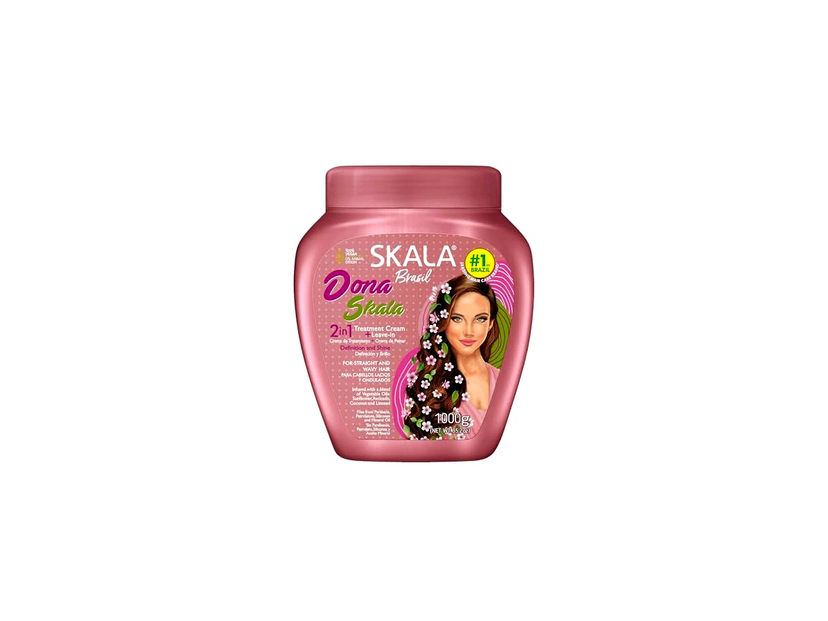 Creme de Tratamento 2 em 1 Skala Expert Dona Skala Nutrição 1000g