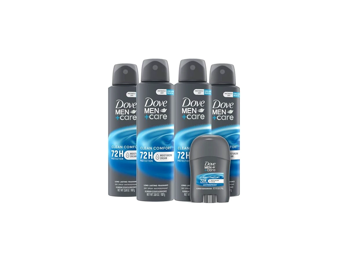 Desodorante Antitranspirante Aerosol Dove Men+Care Clean Comfort 150ml
