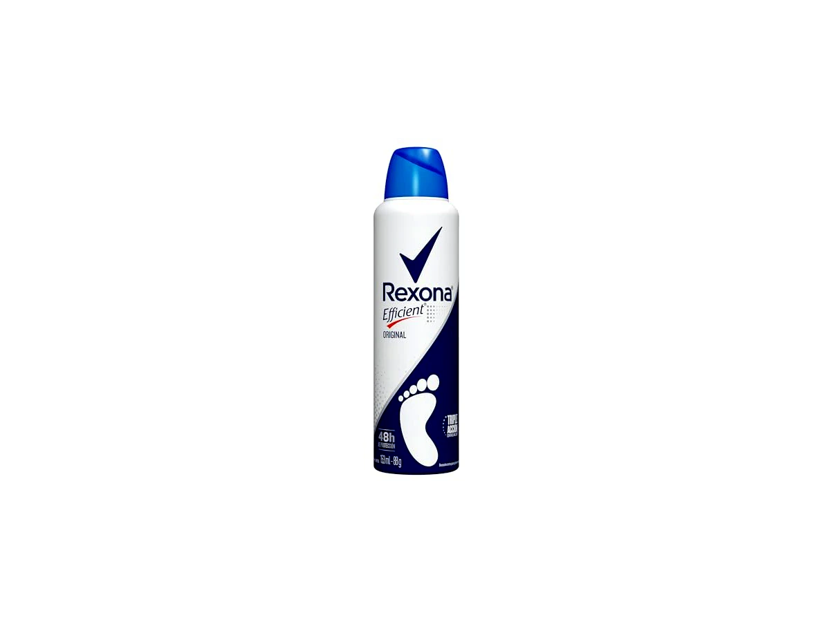 Desodorante Antitranspirante Rexona Efficient Pés Aerosol Fresh 153ml