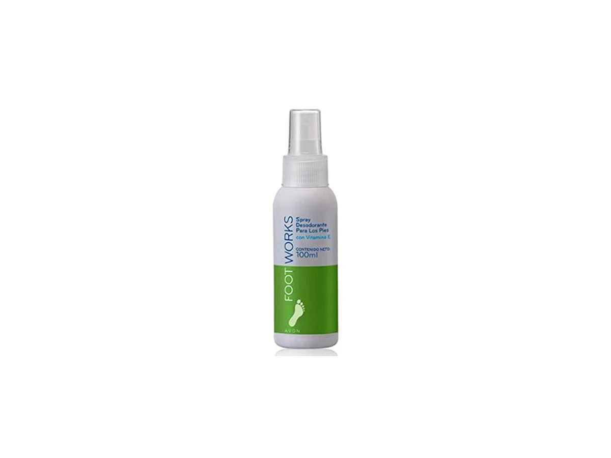 Spray Desodorante Para Os Pés Avon Foot Works 100ml