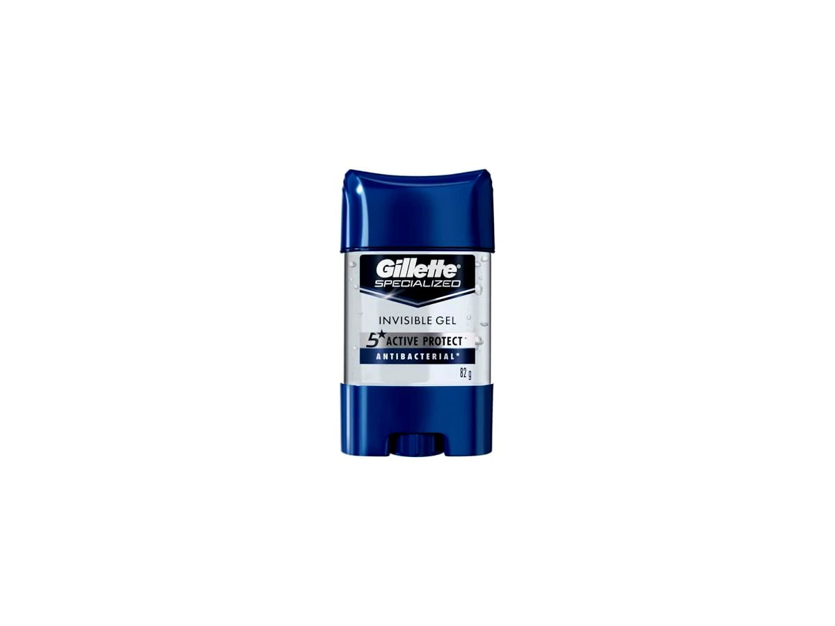 Gillette Clear Gel Antibacterial Antitranspirante 82g