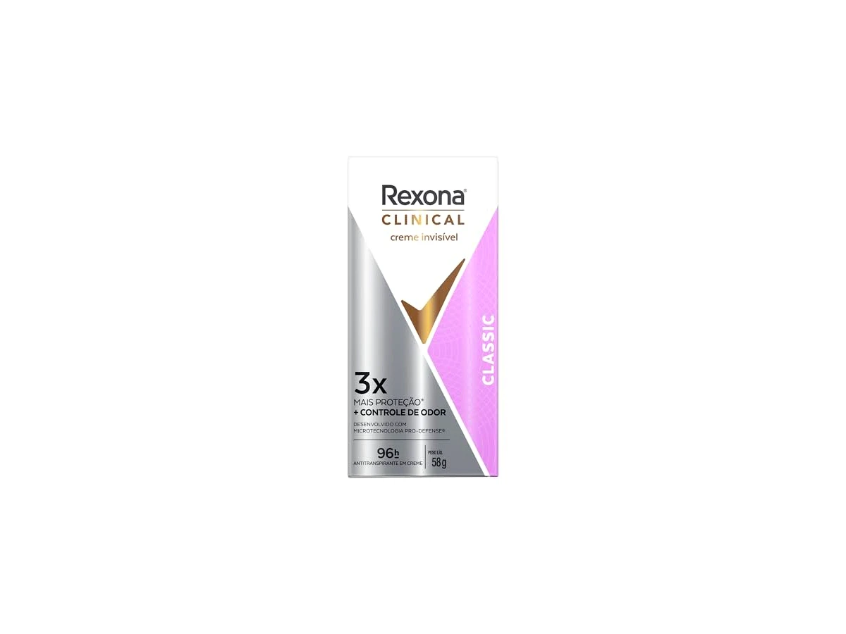 Rexona Clinical Classic Antitranspirante em Creme 48h 58g