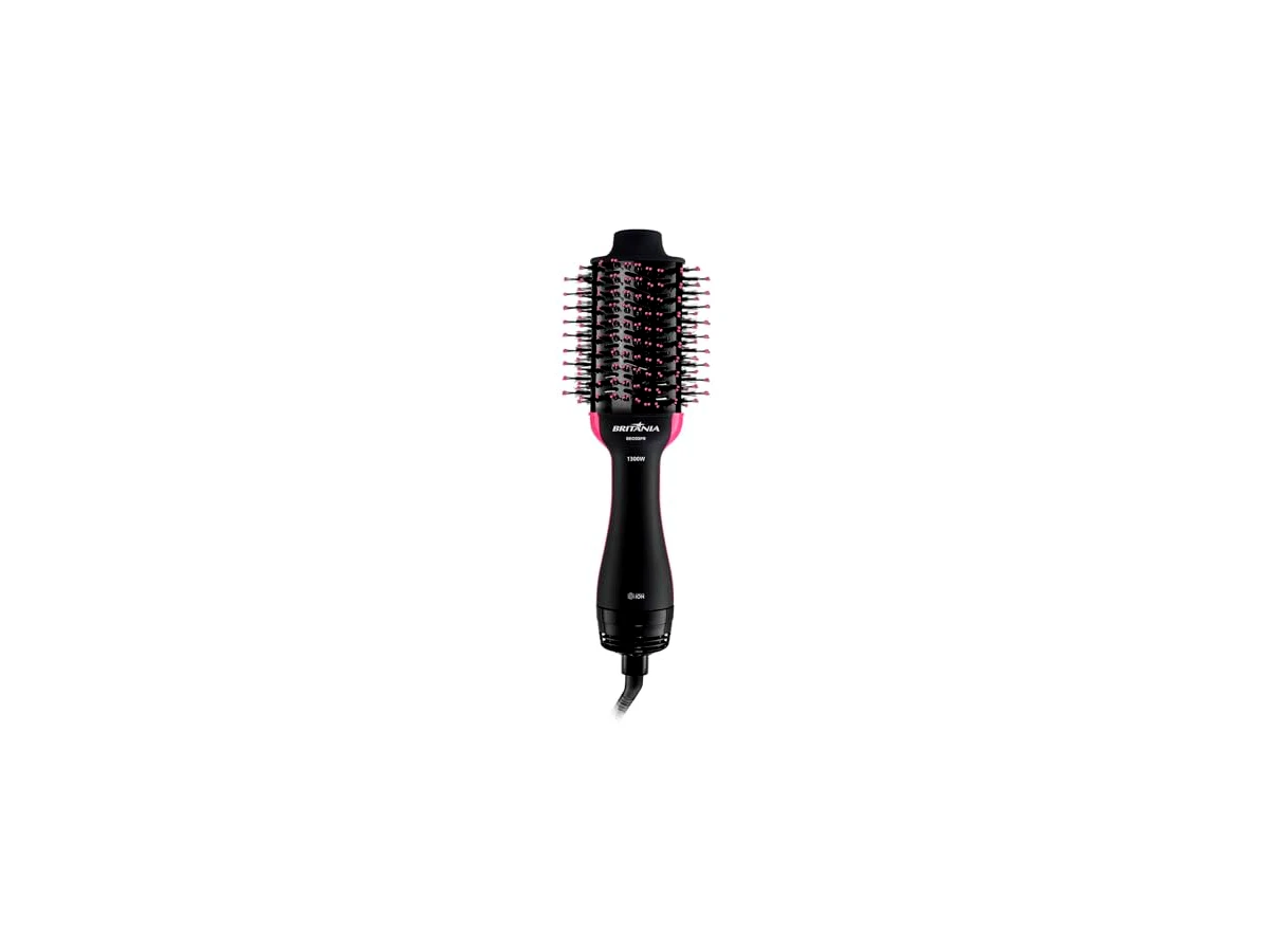 Escova Secadora Britânia Soft BEC02PR Bivolt 4 em 1 1300W