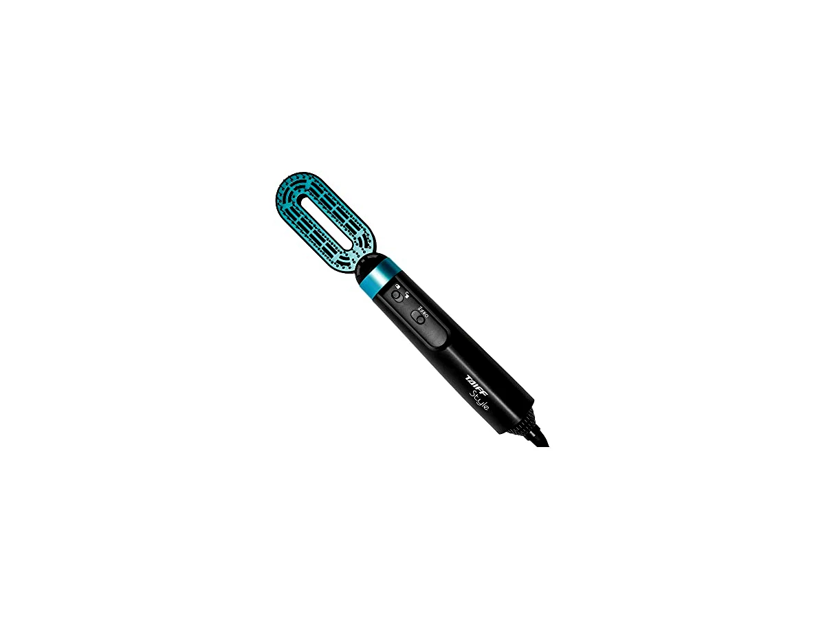 Escova Secadora e Alisadora Taiff Style Oval 900W Preto e Azul