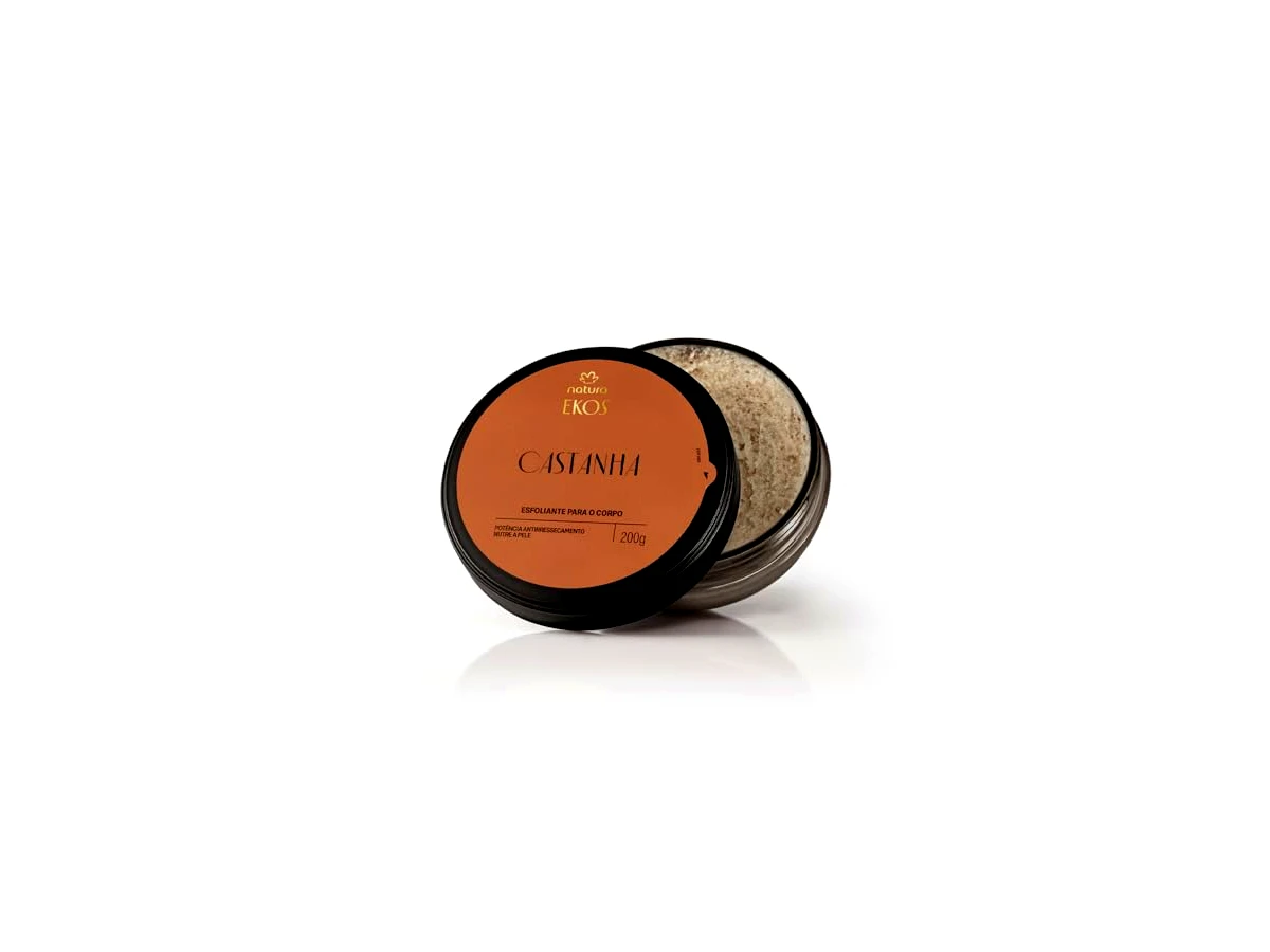 Natura Ekos Polpa Esfoliante Hidratante Corporal Castanha 200g
