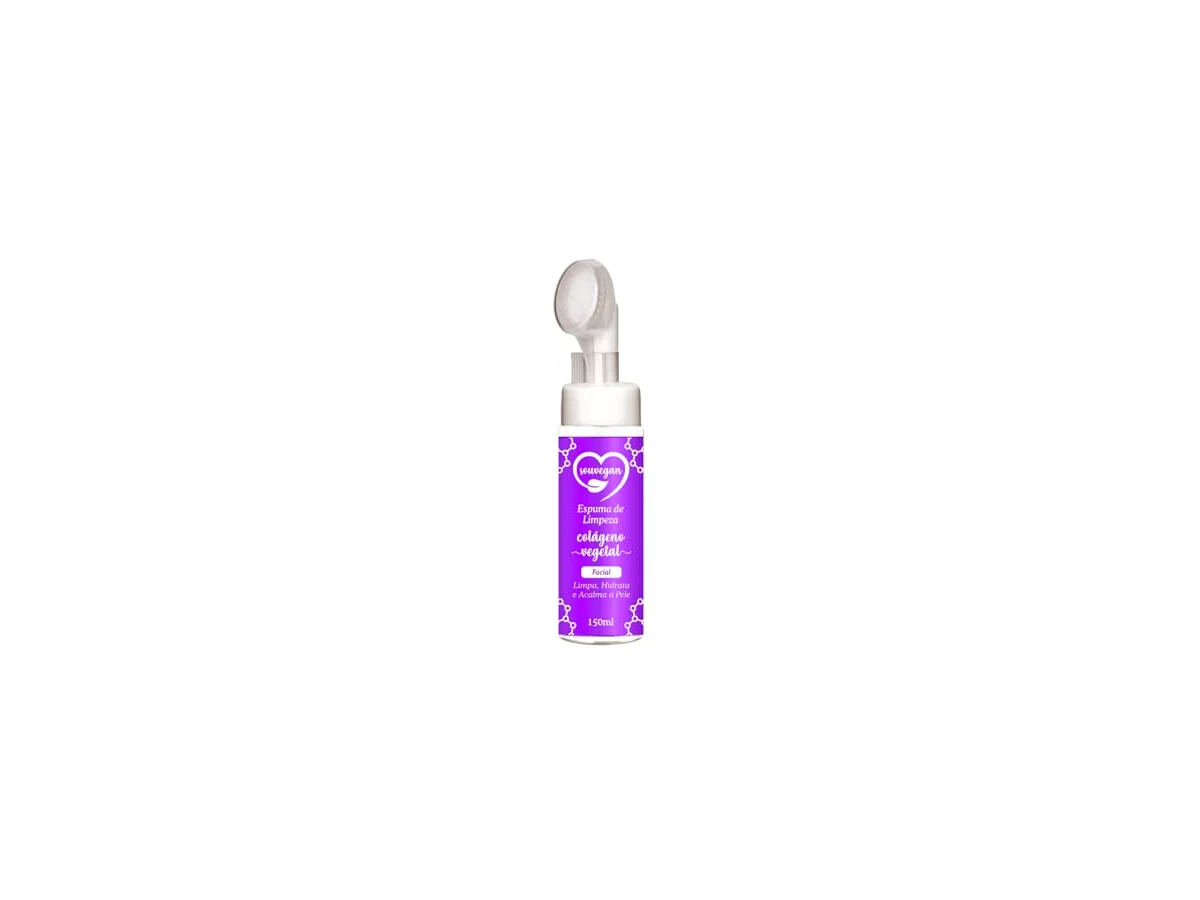 Souvegan Espuma de Limpeza Facial com Colágeno Vegetal