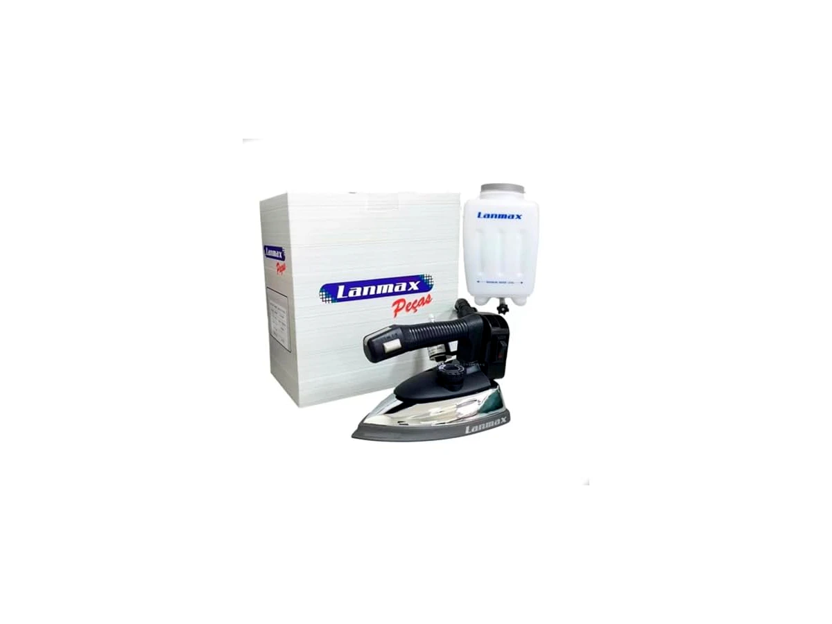 Ferro Lanmax Passar Roupas A Vapor Industrial 1300 Watts