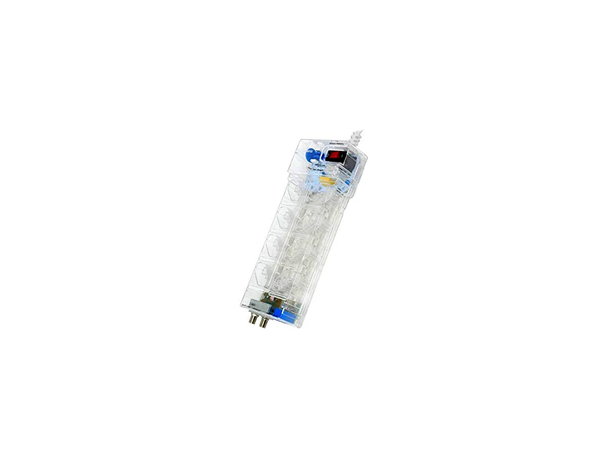 DPS - 8 tomadas - Clamper Multi Proteção - Transparente - 9433