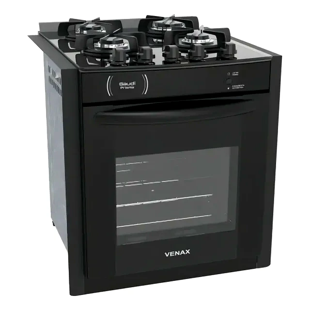 teste Fogão de Embutir Venax Gaudí Prisma Vítreo