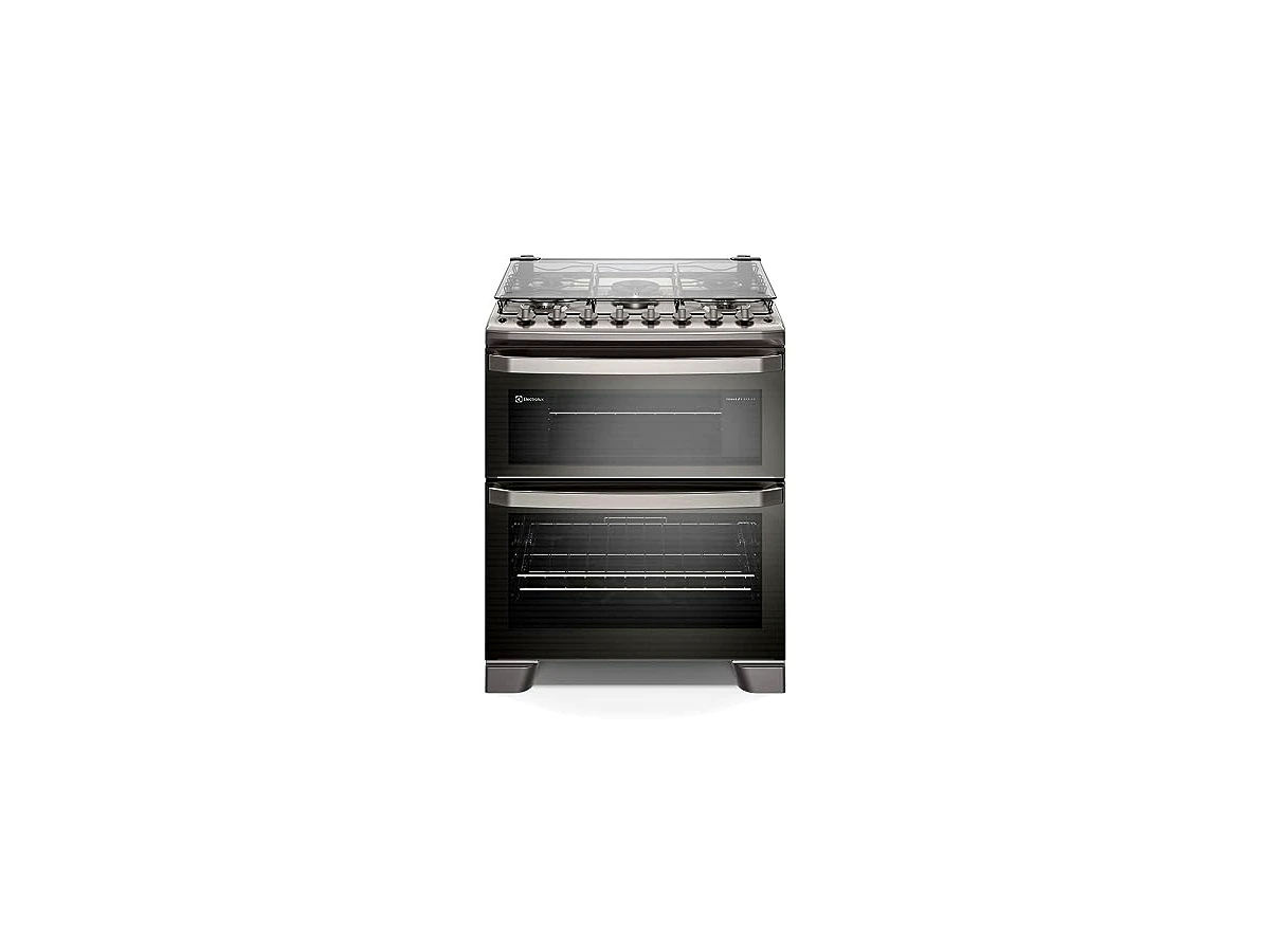 Fogão Electrolux 5 Bocas Experience com PerfectCook360 Prata (FE5DC) 127V