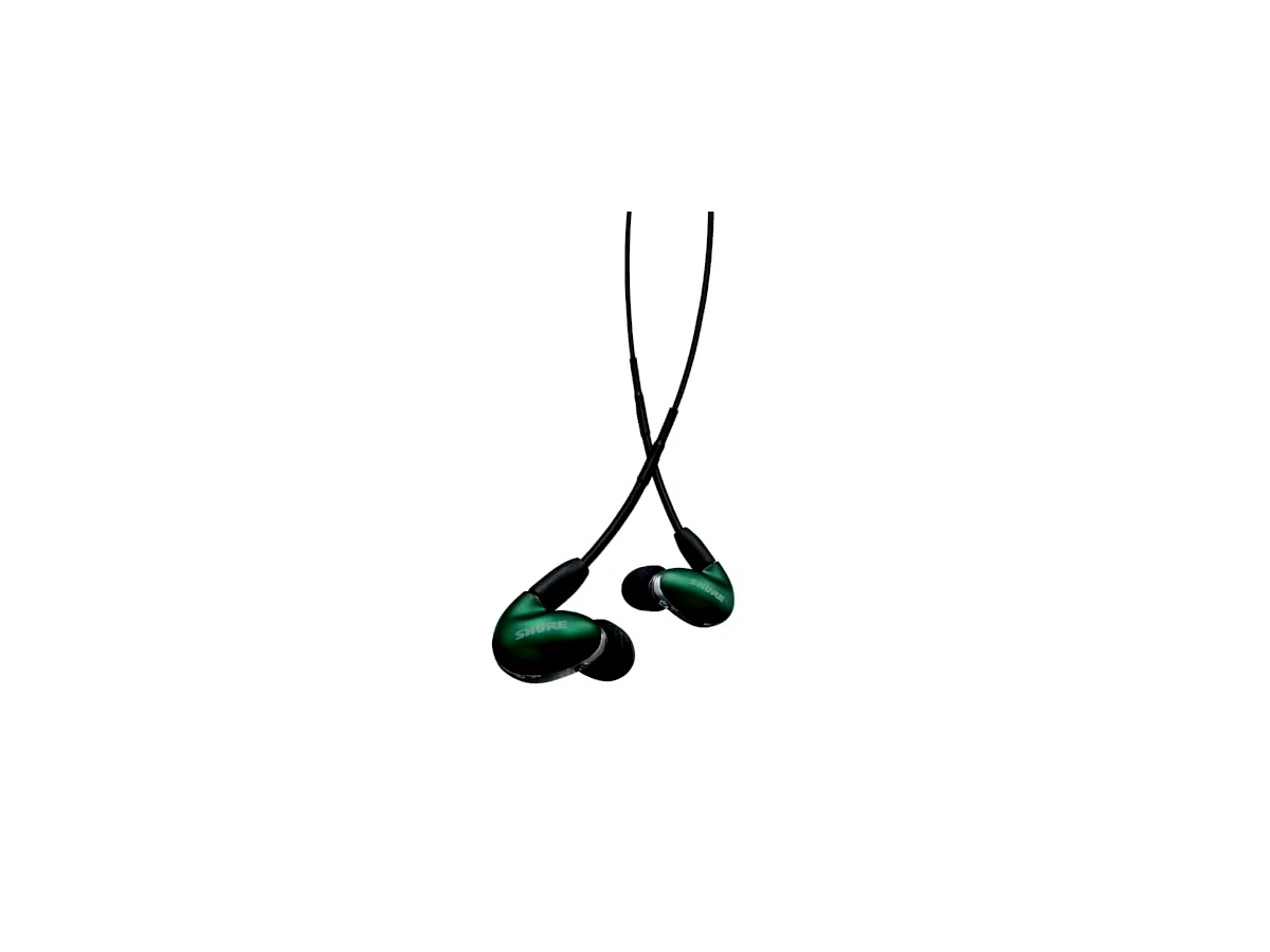 Shure SE846G2JD Fones de ouvido profissionais com isolamento de som com microdrivers Quad de alta definição e subwoofer verdadeiro, ajuste intra-auricular seguro - Jade