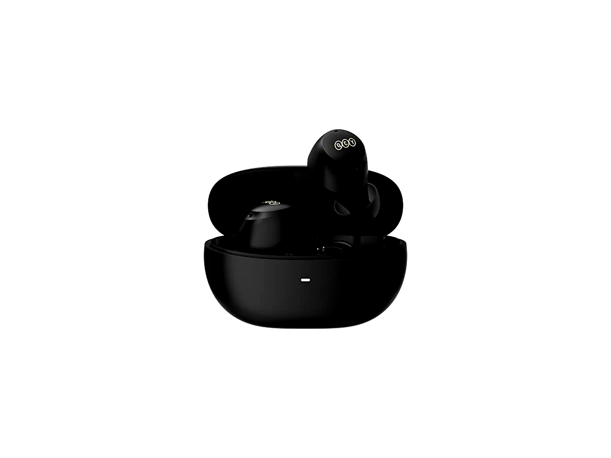 QCY HT07 ArcBuds ANC Fone De Ouvido Bluetooth, Fone Sem Fio Com 40dB Cancelamento De Ruído Ativo, 6 Microfones, 32 Horas De Reprodução - Preto