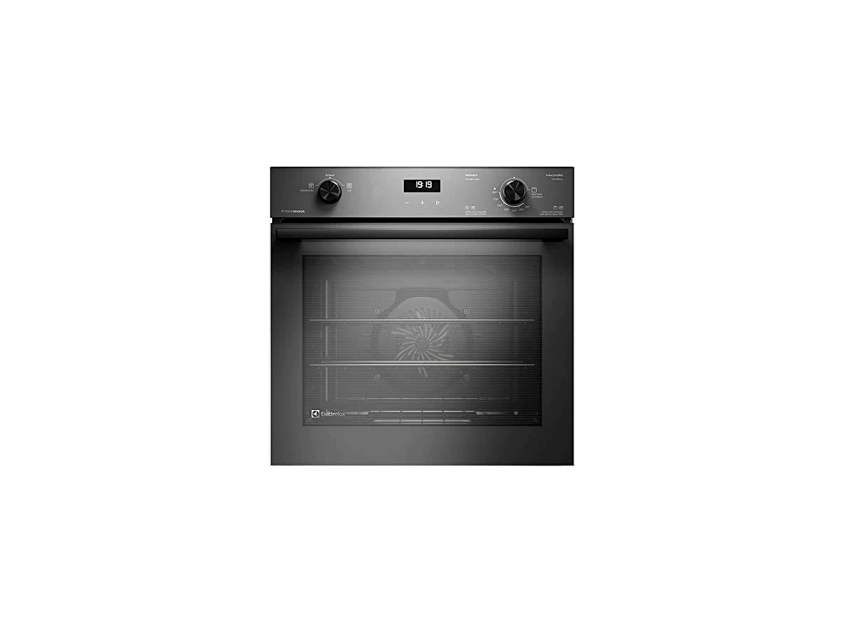 Forno a Gás de Embutir Electrolux 80L Cinza Experience com FoodSensor OE8GF 220V