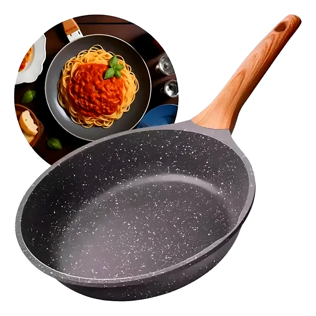 teste Frigideira Aero Home Antiaderente Cerâmica e Inox 24cm Indução Linha Premium