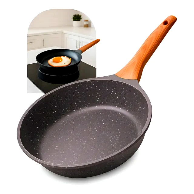 teste Frigideira Dinda Home Antiaderente Cerâmica 24cm Indução Linha Premium