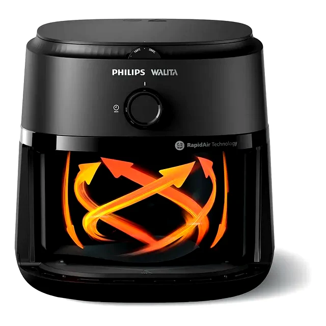 teste Fritadeira Air Fryer Philips Walita 6,2L 1700W Série 1000 XL NA130/09