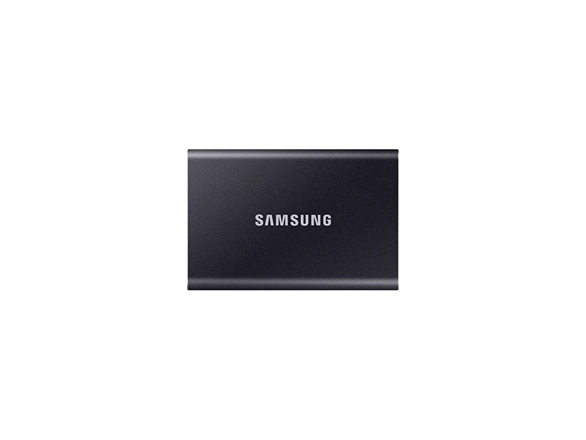 Cartão de Memória Samsung SSD 1TB Portátil T7 Titan 1TB
