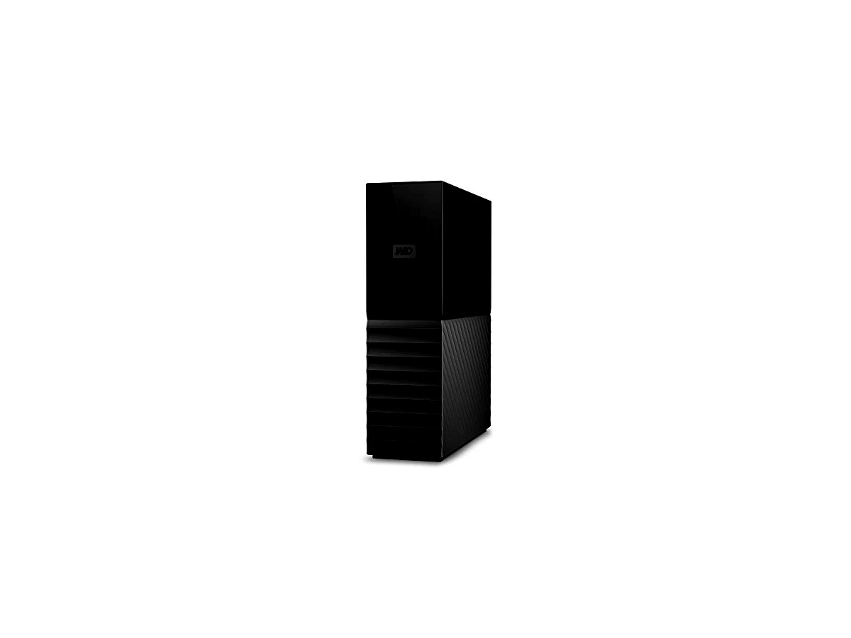 Western Digital Disco rígido externo WD My Book Desktop de 8 TB - 3,5 polegadas, USB 3.0 com backup automático, criptografia de hardware AES de 256 bits, proteção por senha, compatível com Windows e 