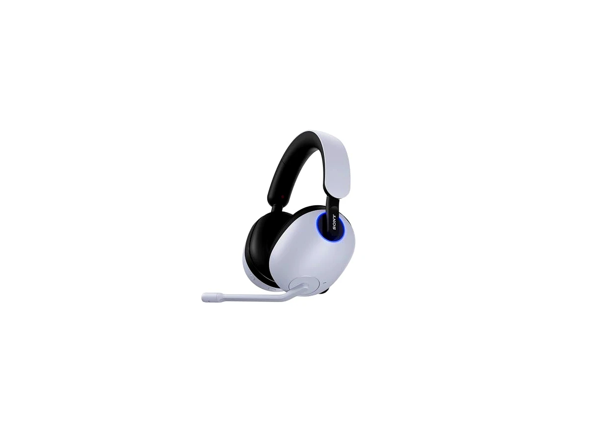 Sony Fone de ouvido para jogos INZONE H9, fone de ouvido Bluetooth sem fio com cancelamento de ruído com microfone, som espacial 360, para PC e PS5 (WH-G900N), branco