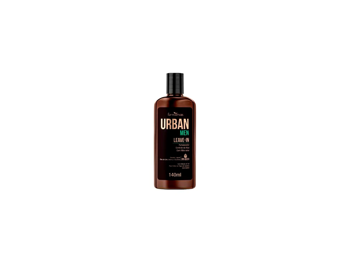 Creme de Pentear Hidratante Urban Men Cabelo e Barba Farmaervas 100ml