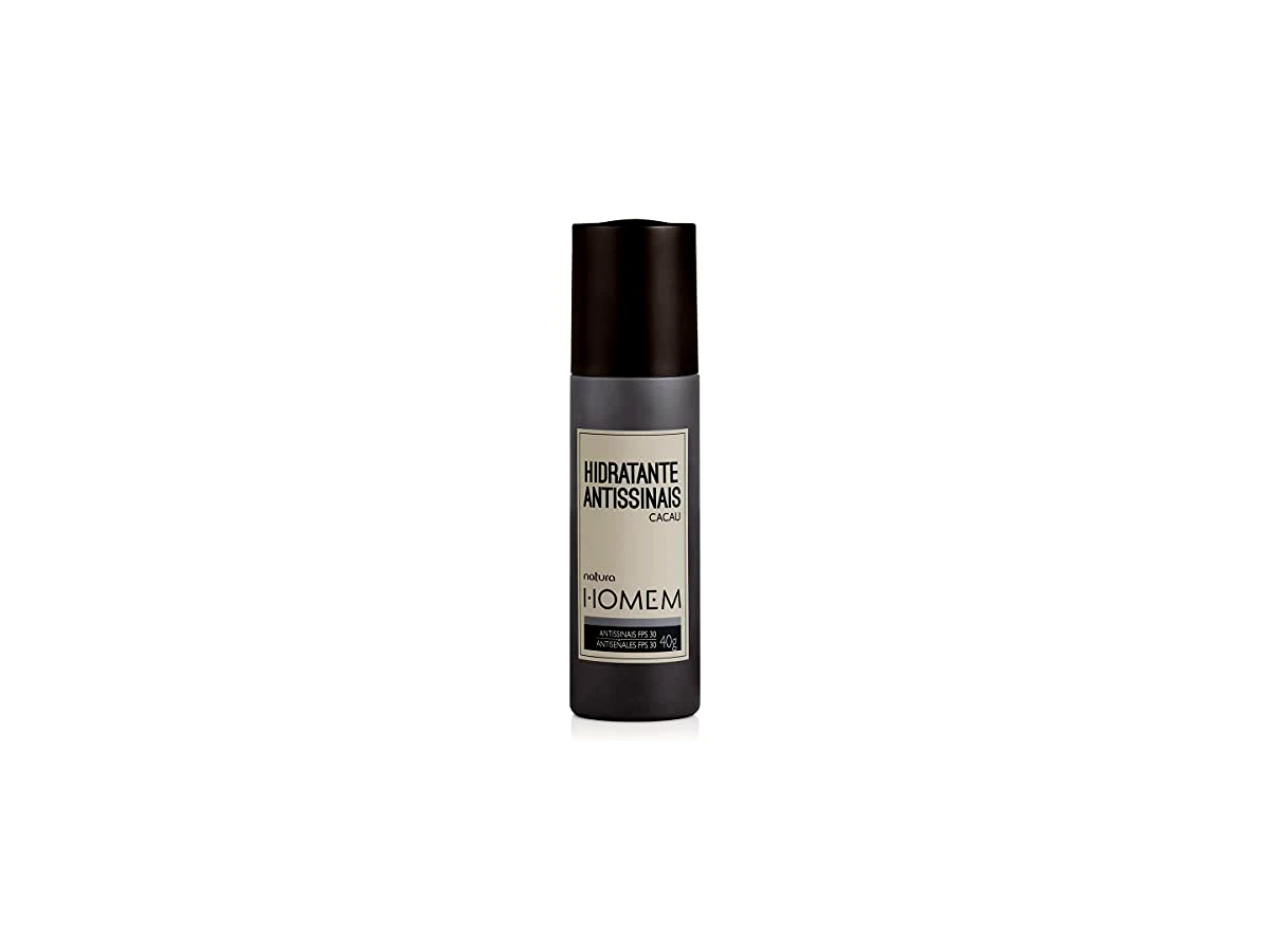 Natura Homem Creme Hidratante Facial Antissinais Defesa e Proteção FPS 30