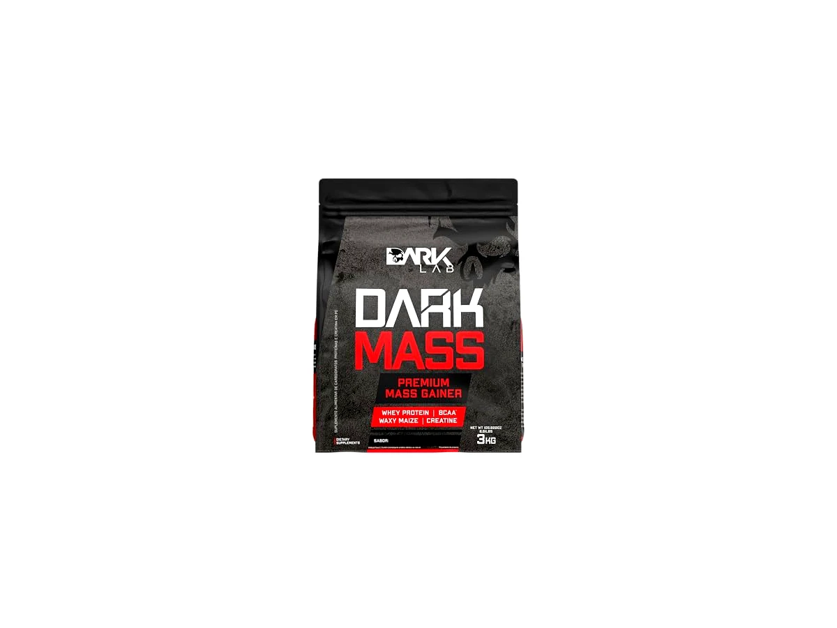 Suplemento Hipercalórico Dark Mass Dark Lab 3kg Sabor Chocolate