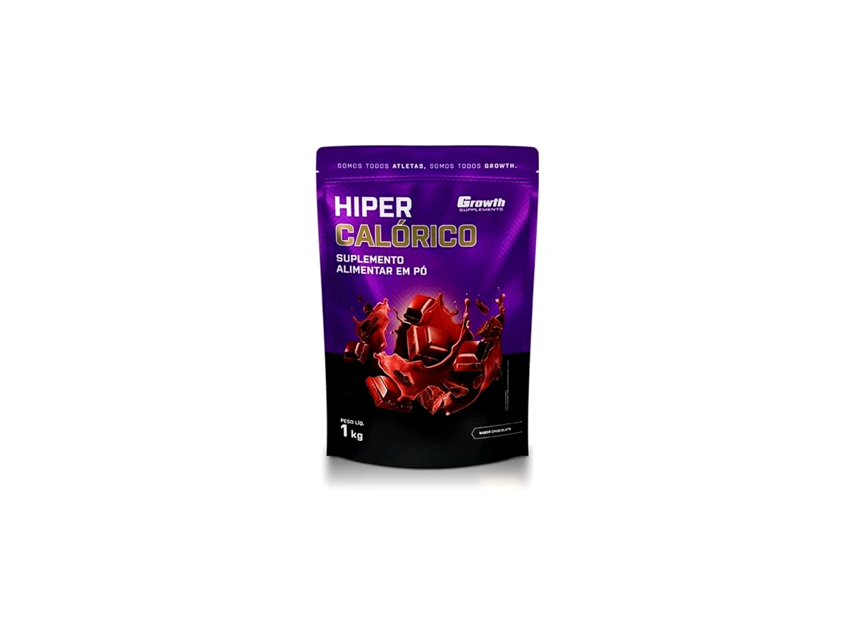 Hipercalórico Sabor Chocolate Saco 1kg - Growth Supplements