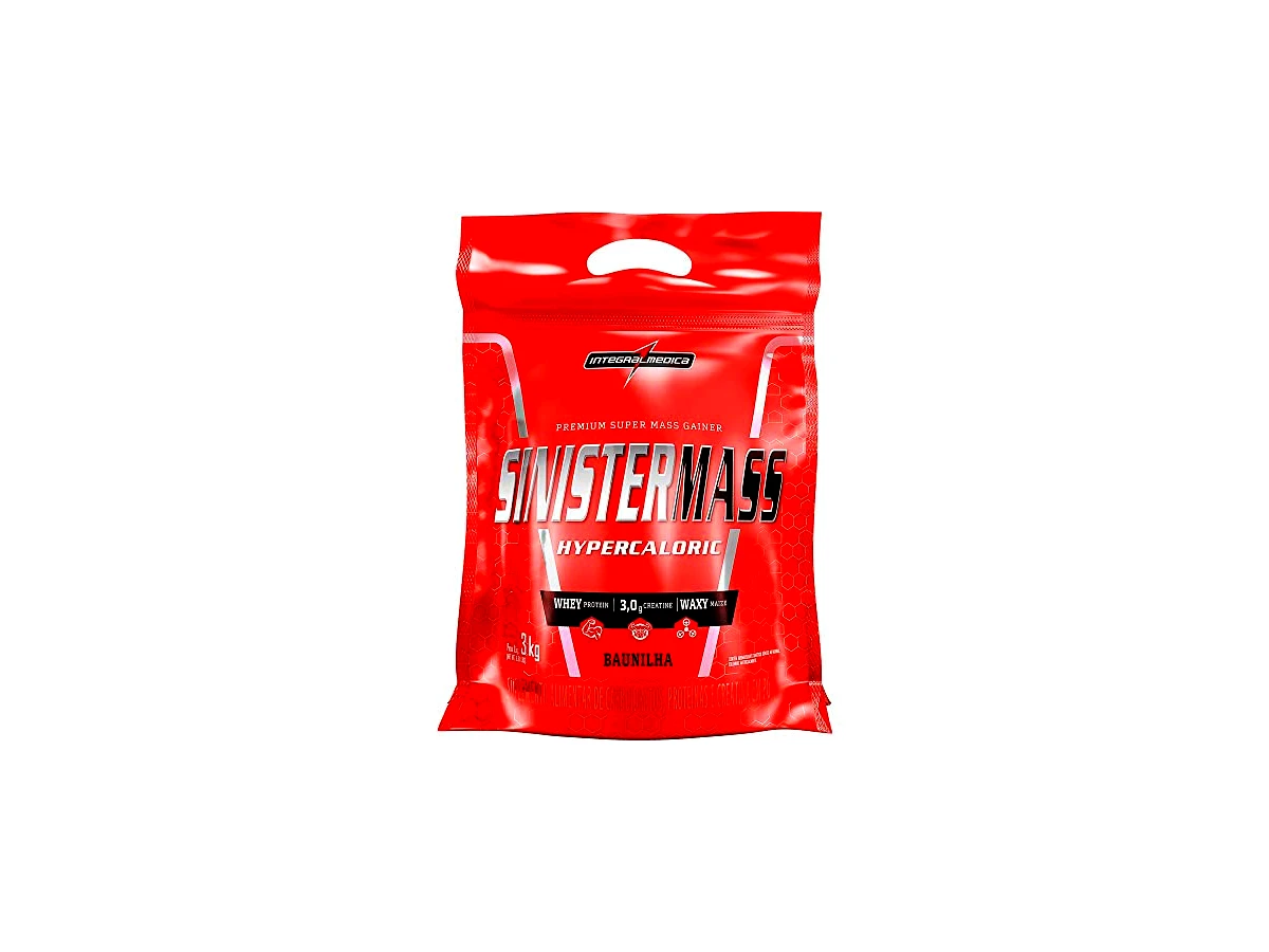 Sinister Mass Sabor Baunilha Refil 3kg - Integralmedica