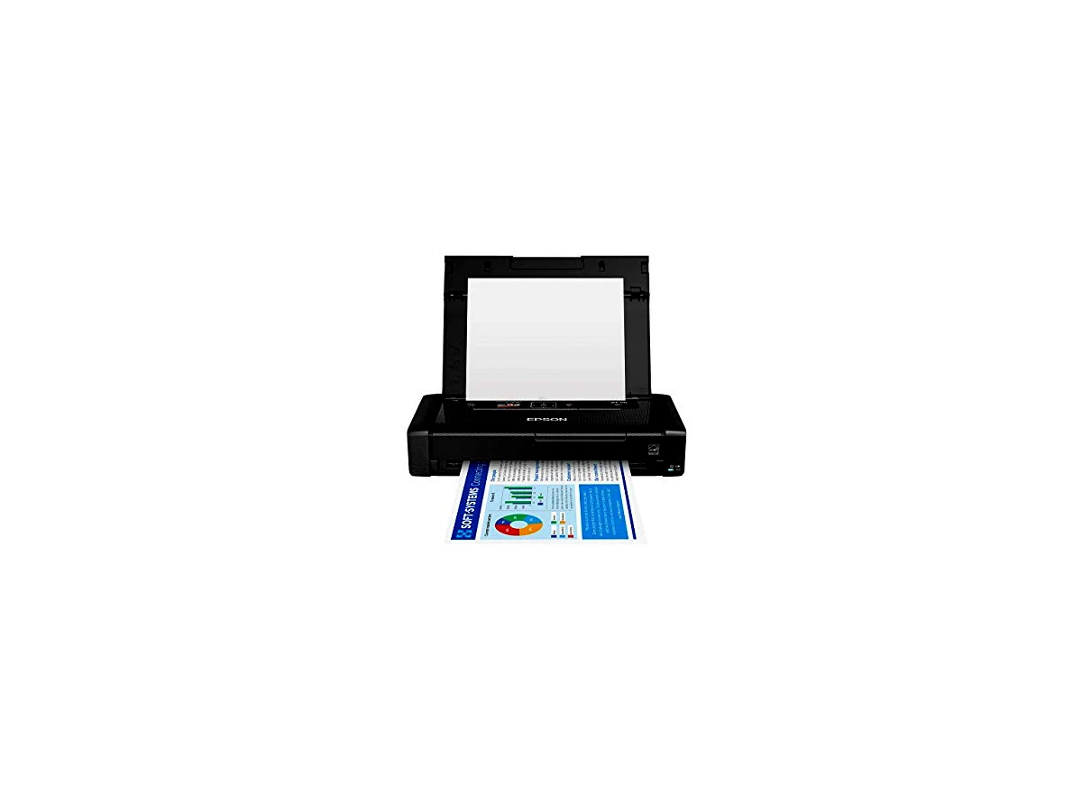 Epson Workforce WF-110 Impressora móvel sem fio, branca pequena