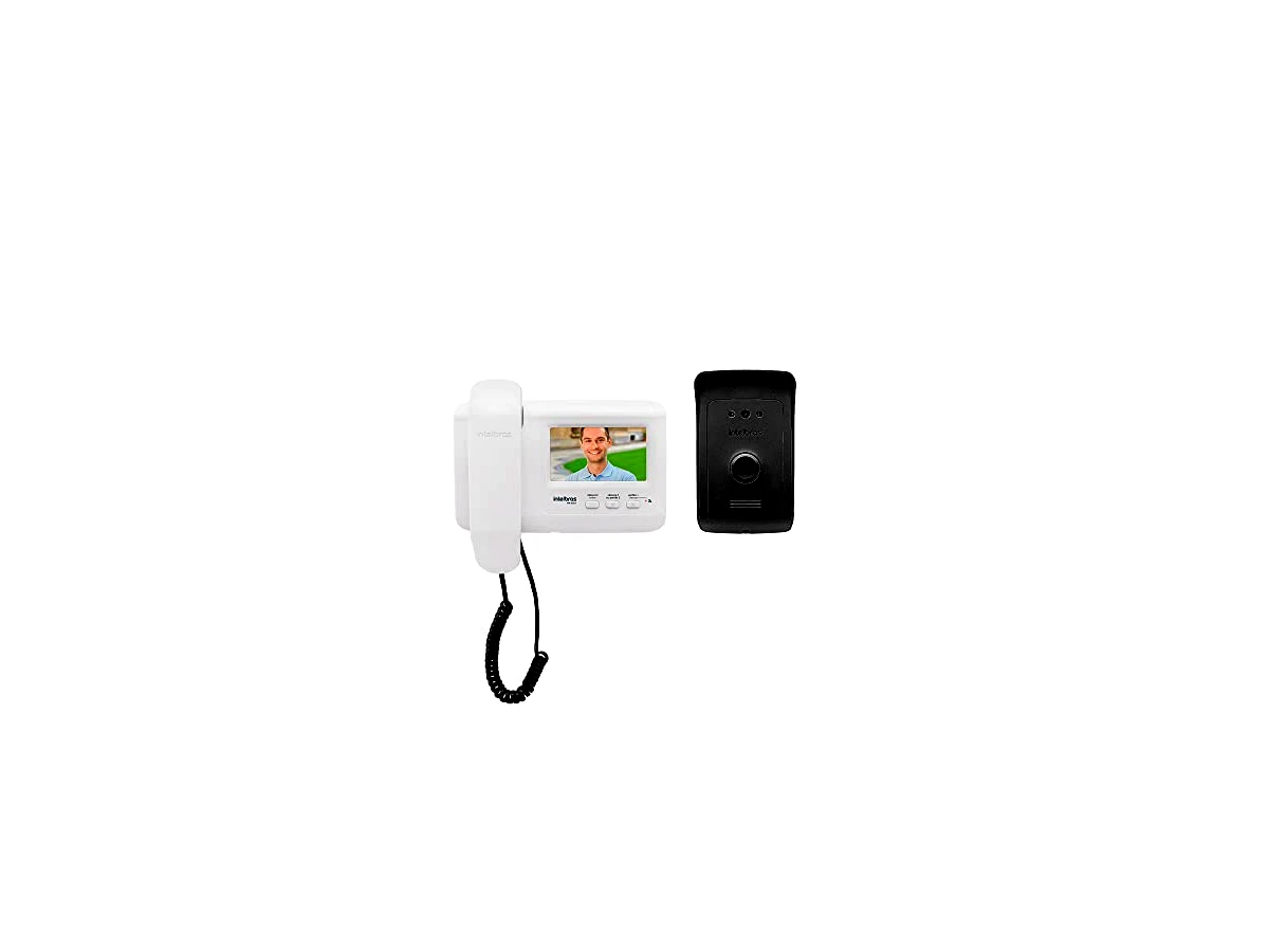 Vídeo Porteiro com Monofone e Visão Noturna IVR 1010 Branco Intelbras