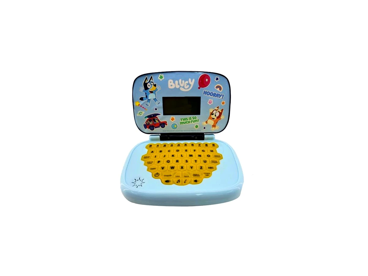 Laptop Infantil Educativo Candide Bluey Bilíngue
