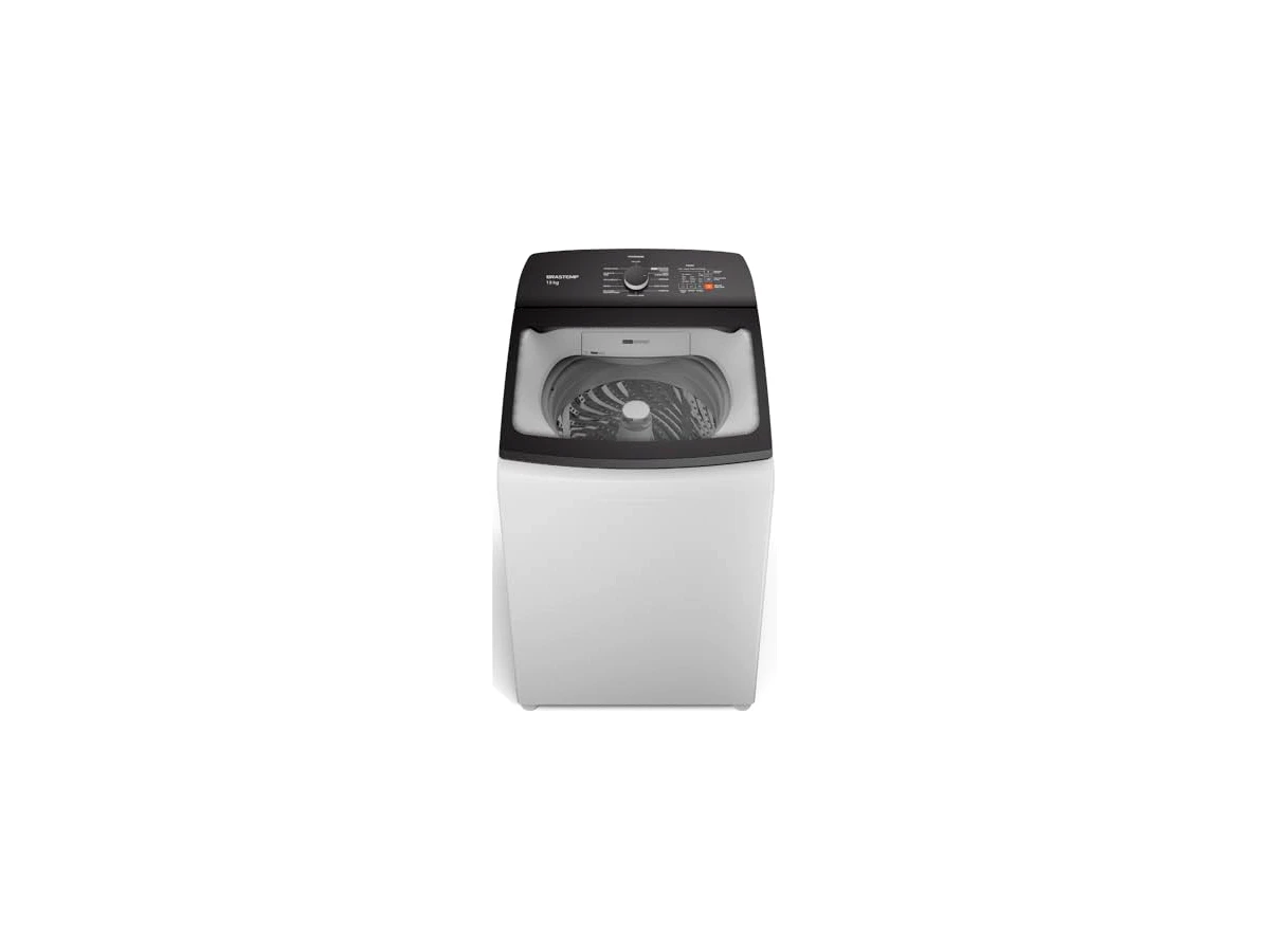 Lavadora de Roupas Brastemp 13kg Branca com Ciclo Tira Manchas Advanced - BWK13AB