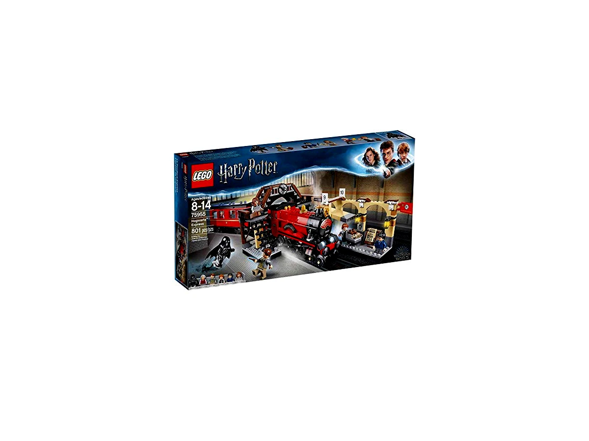 LEGO Harry Potter Expresso de Hogwarts com Plataforma 9 3/4 e Ponte Ferroviária (Modelo 75955)