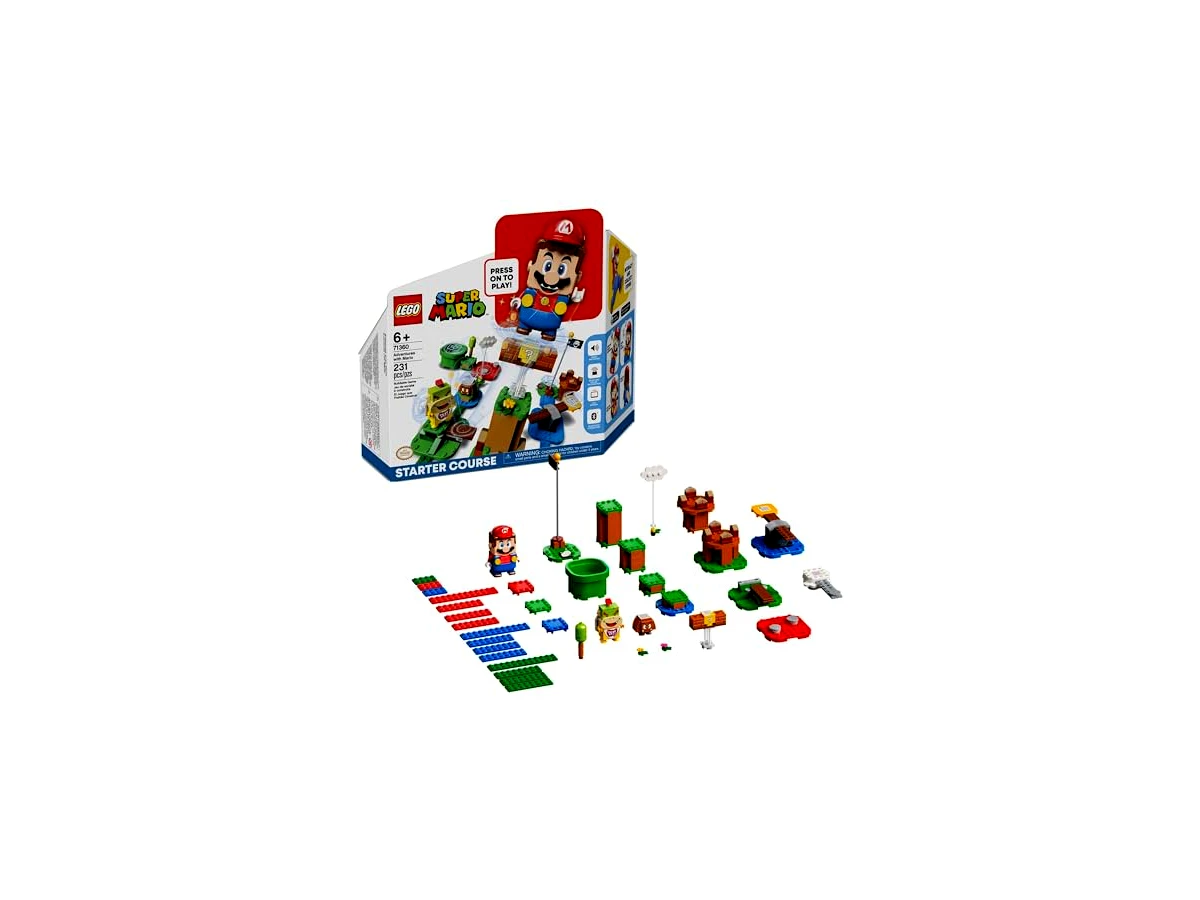 LEGO Super Mario Aventuras com Mario: Pack de Início com Figura Interativa e Som (Modelo 71360)