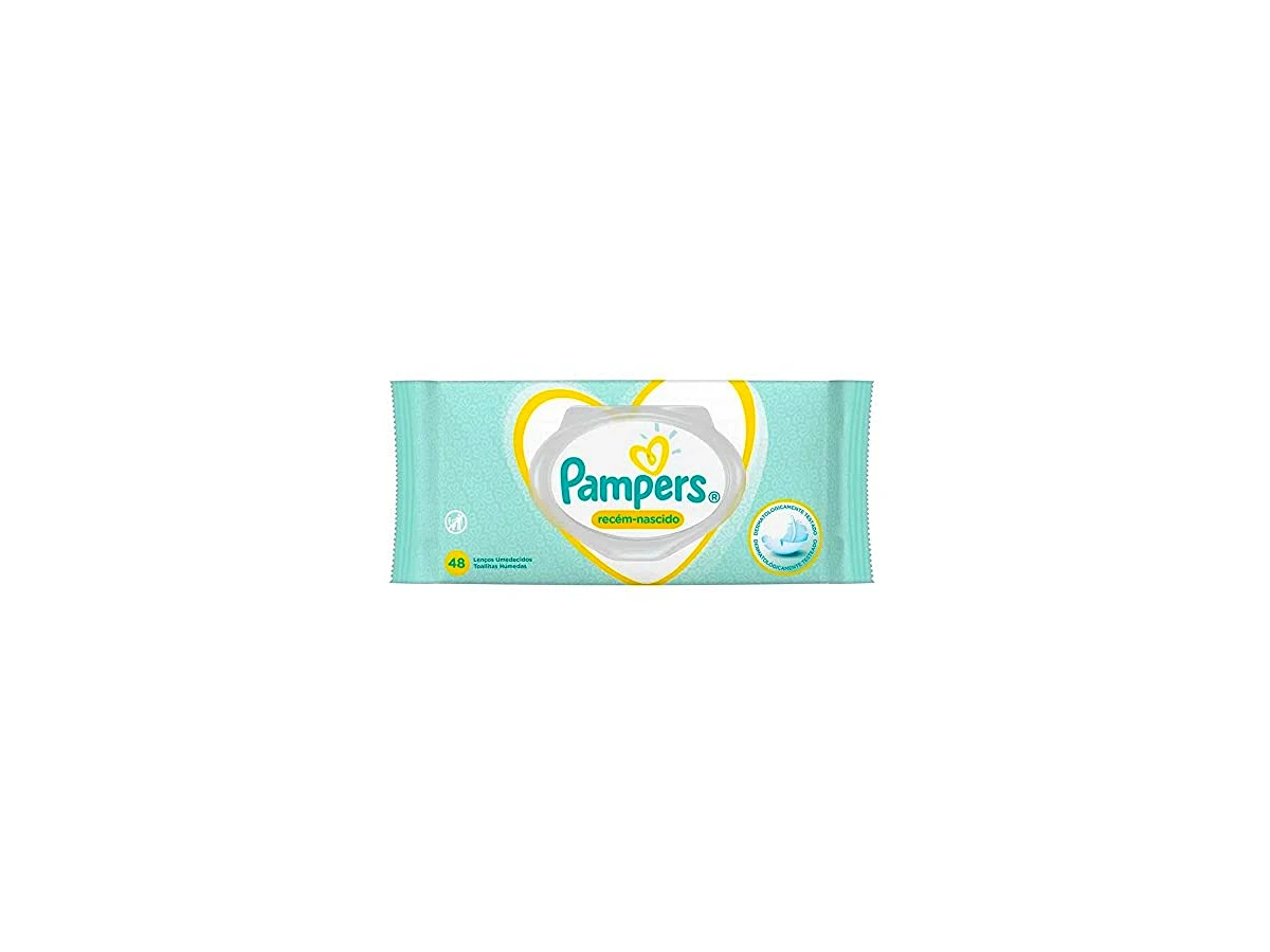 Pampers Toalhas Umedecidas Recém-Nascido Sensitive (Pacote com 48 unidades)
