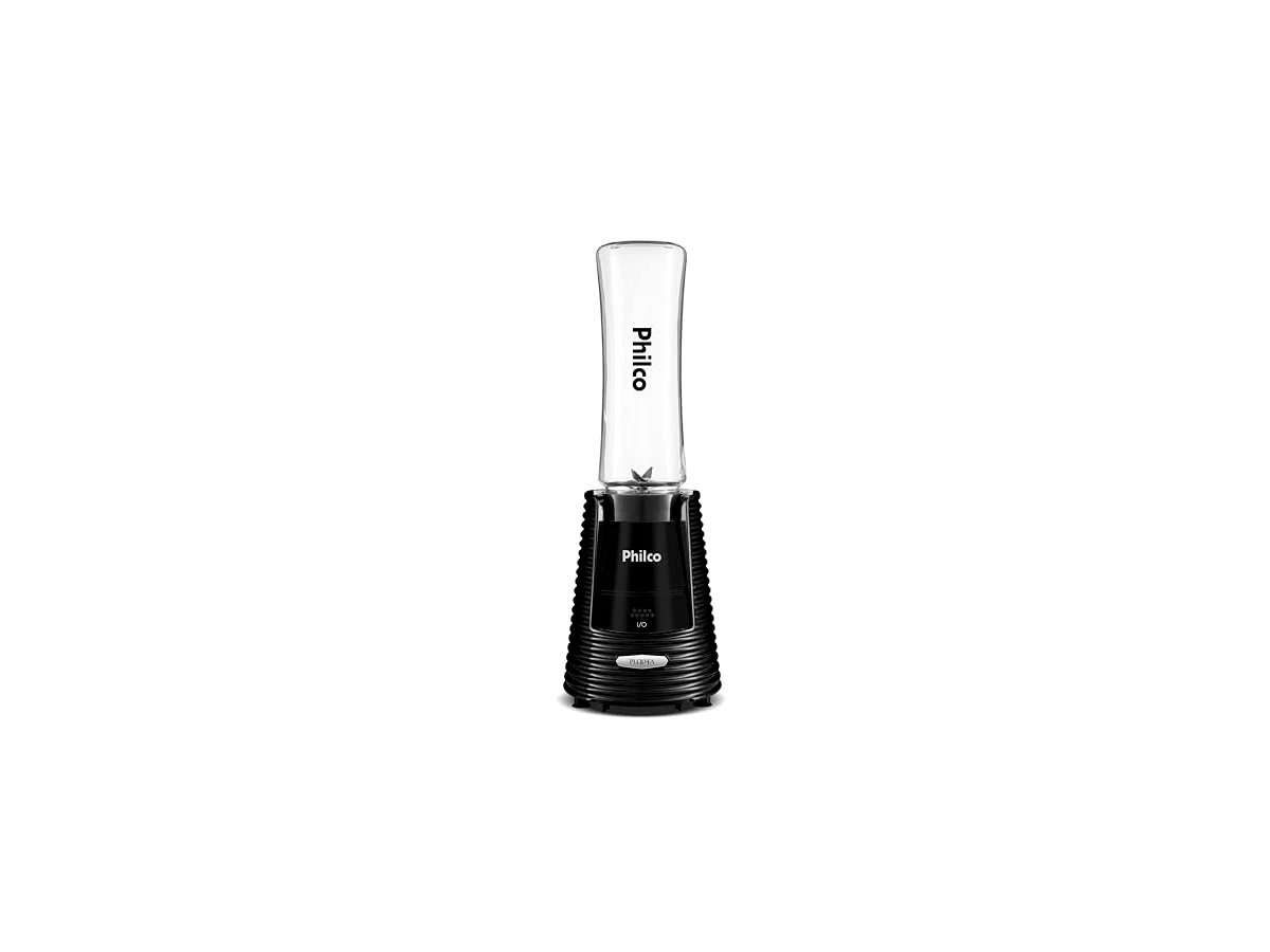 Mini Liquidificador Portátil Philco Shake Shake PTA04P Bivolt Preto