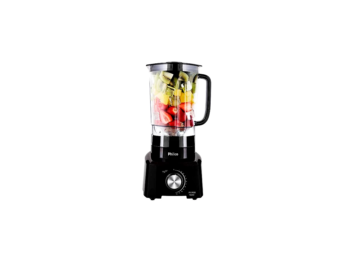Liquidificador Philco PH900 com Lâminas Serrilhadas 3L e 1200W
